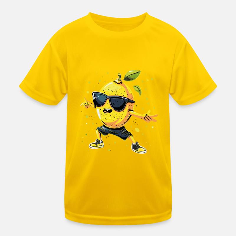 Lemon Kids Functional T-Shirt