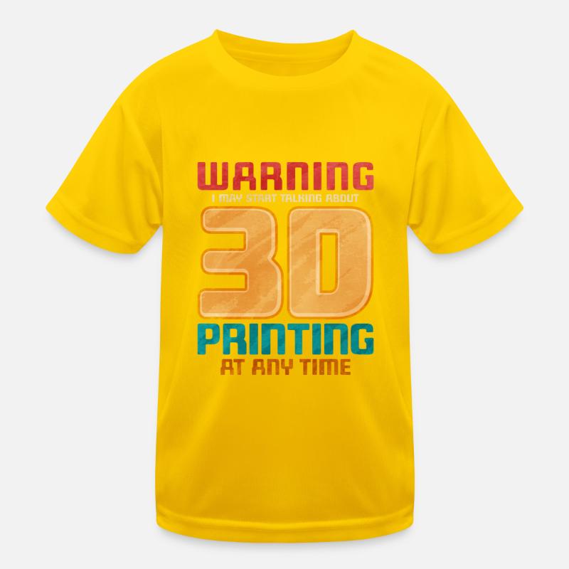 Impression 3D T-shirt sport Enfant
