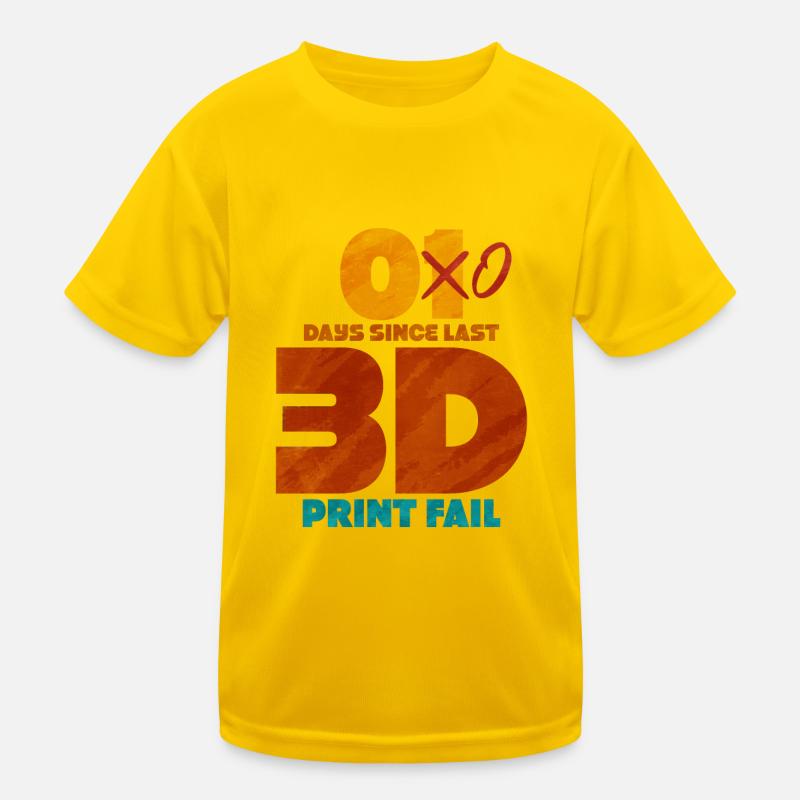 Impression 3D T-shirt sport Enfant