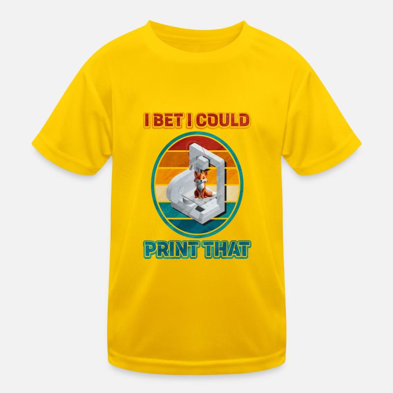 Impression 3D T-shirt sport Enfant