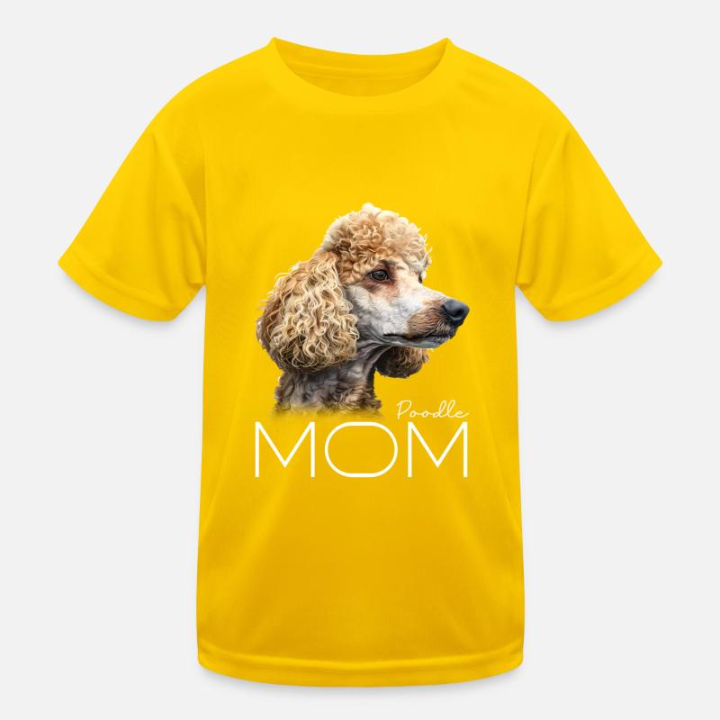 Caniche Caniche Maman Caniche T-shirt sport Enfant