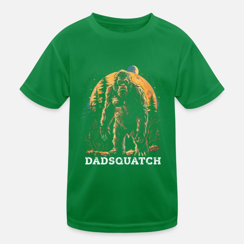 Papa Squatch T-shirt sport Enfant
