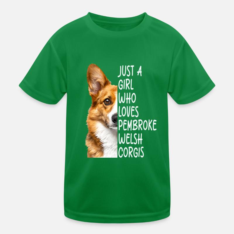 Terrier Welsh Geschenk Kinder Funktions-T-Shirt