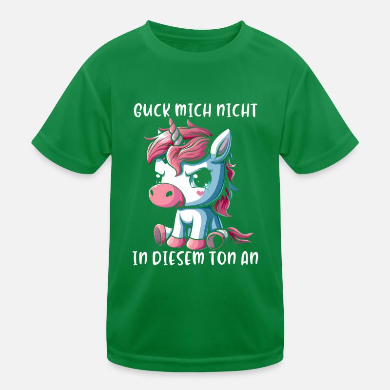 Ne me regarde pas sur ce ton T-shirt sport Enfant