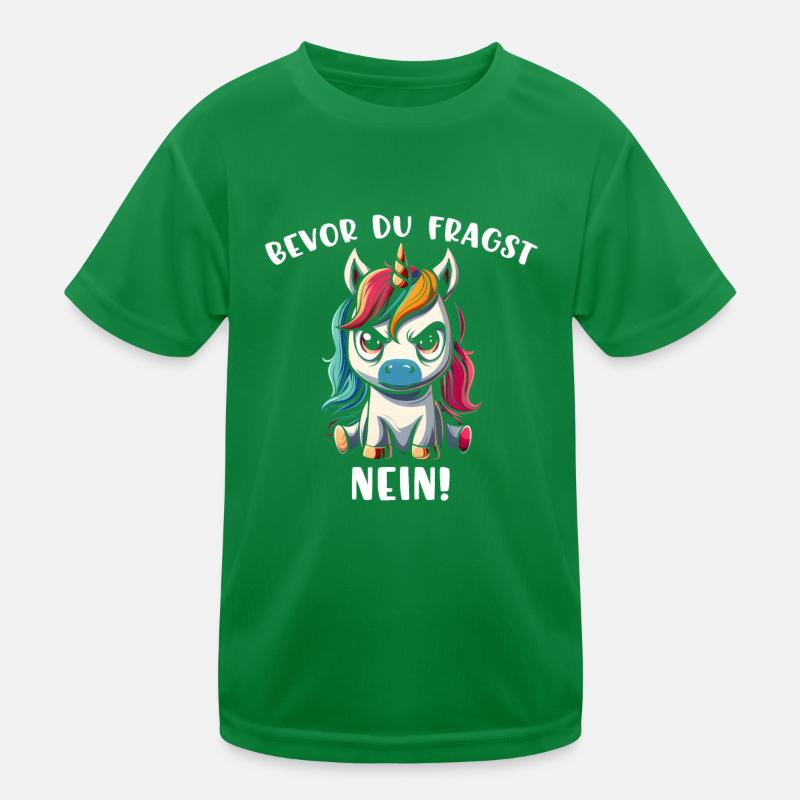 Avant de demander non T-shirt sport Enfant