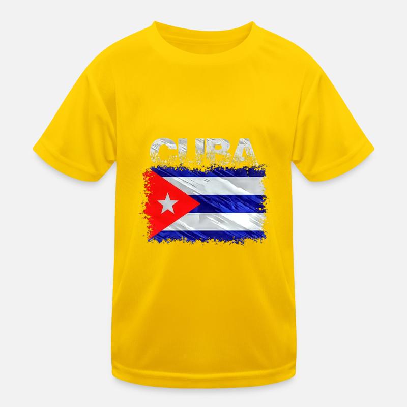 Cuba T-shirt sport Enfant