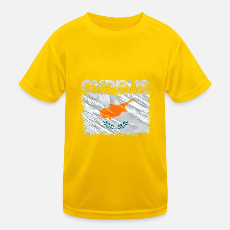 Zypern Kinder Funktions-T-Shirt
