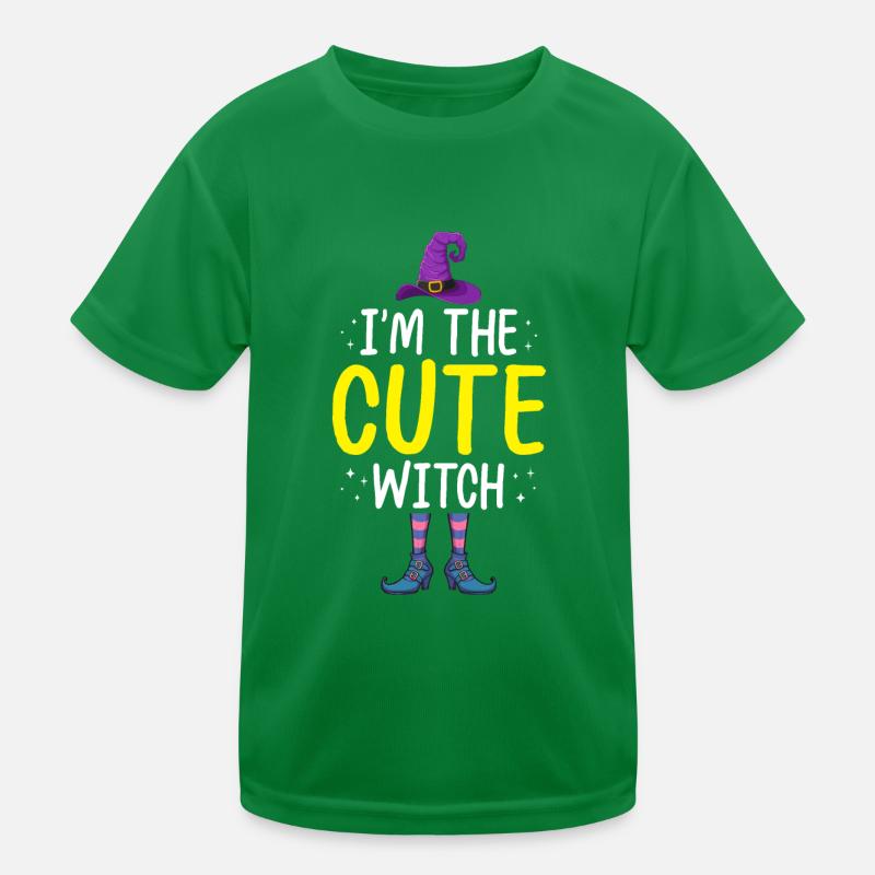 Je suis la sorcière mignonne T-shirt sport Enfant