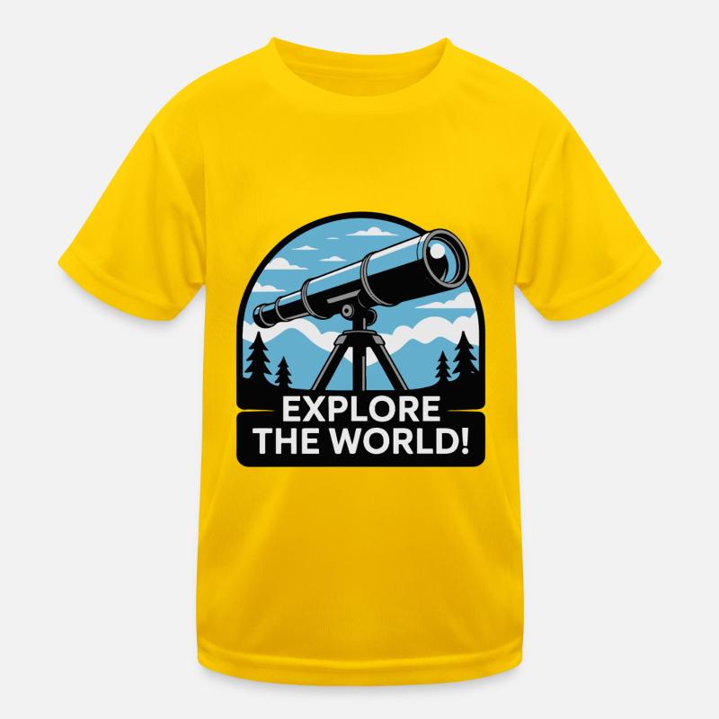 BINOCULARS Kids Functional T-Shirt