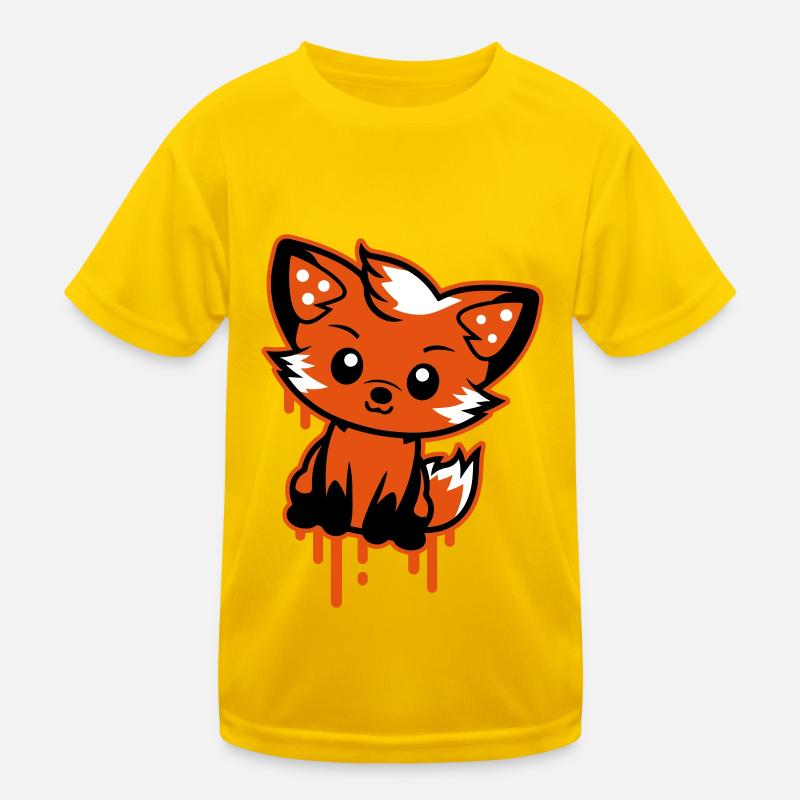 Fox Comic T-shirt sport Enfant