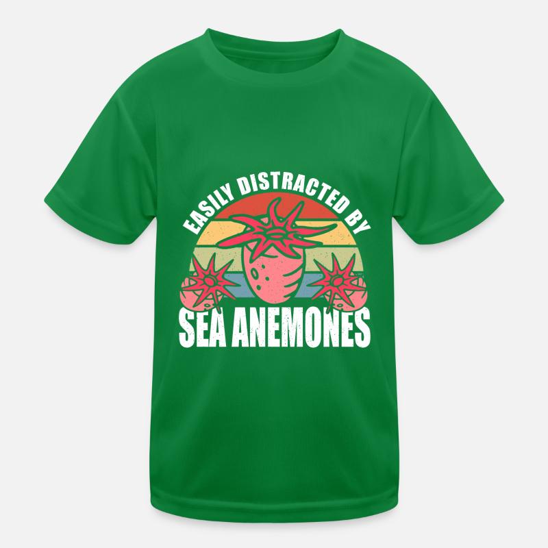 Cadeau d’anémones de mer T-shirt sport Enfant