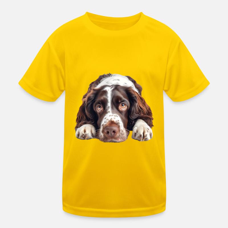Épagneul springer anglais T-shirt sport Enfant