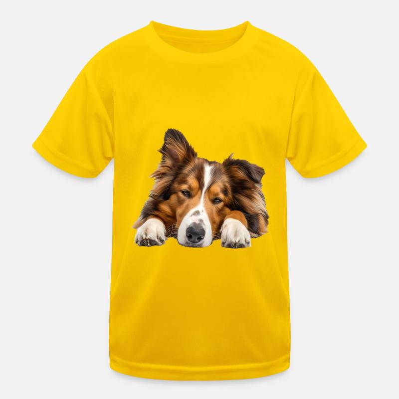 Collie Kids Functional T-Shirt