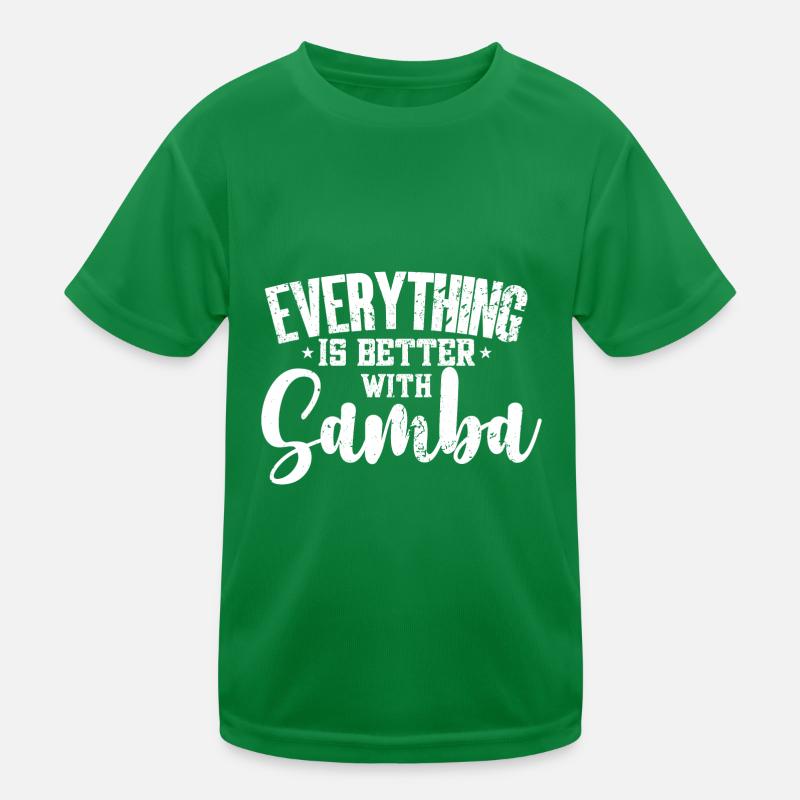 Samba Kinder Funktions-T-Shirt