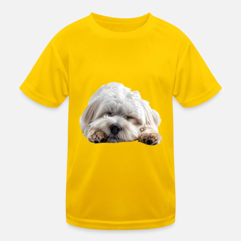 Coton de tuléar T-shirt sport Enfant