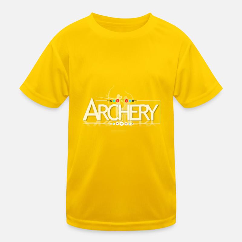 Bogenschießen - Bogenschießen Kinder Funktions-T-Shirt