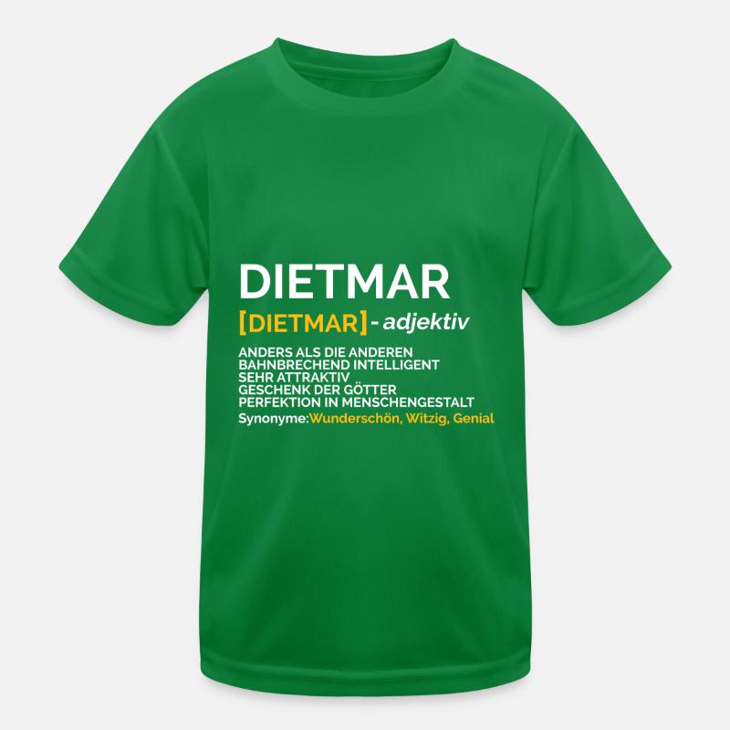 Dietmar Kinder Funktions-T-Shirt