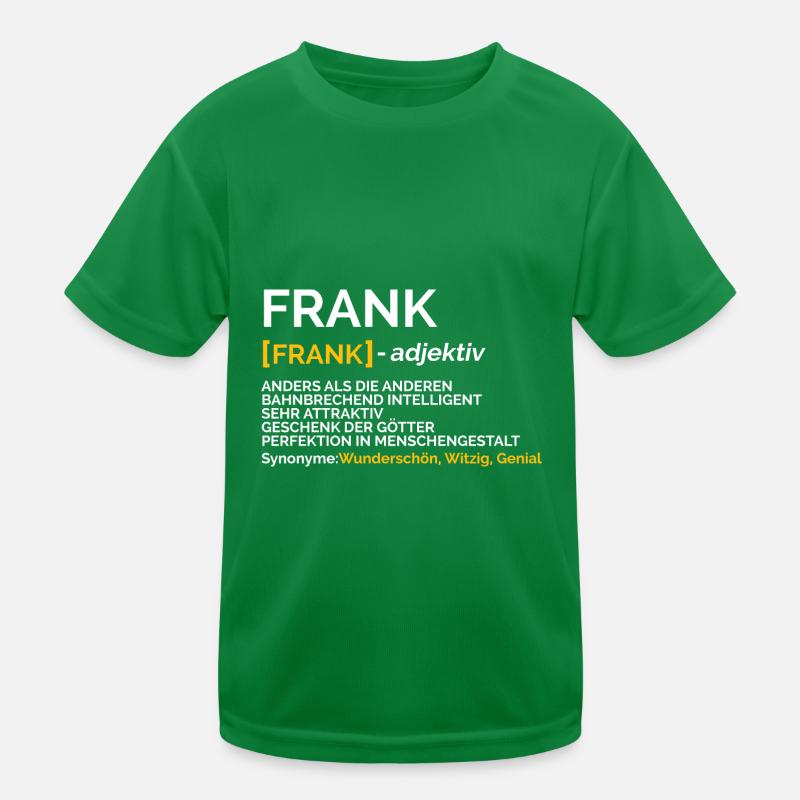 Frank Kinder Funktions-T-Shirt
