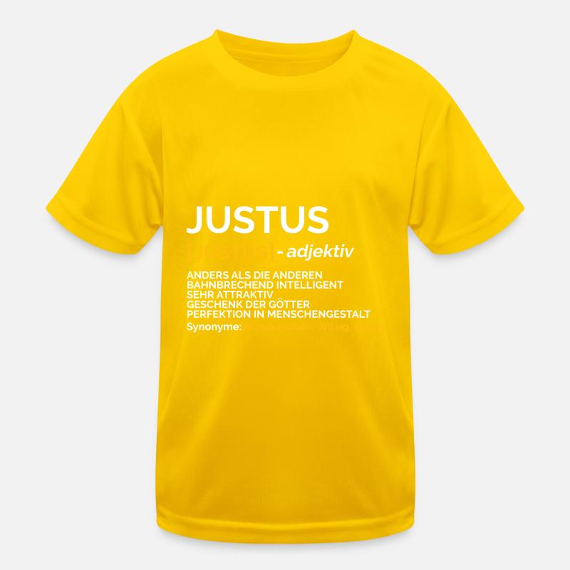 Justus Kinder Funktions-T-Shirt