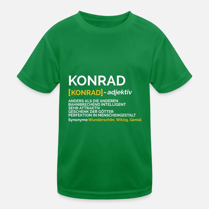 Konrad Kinder Funktions-T-Shirt
