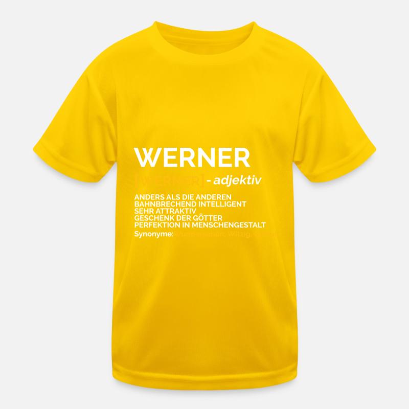 Werner Kinder Funktions-T-Shirt