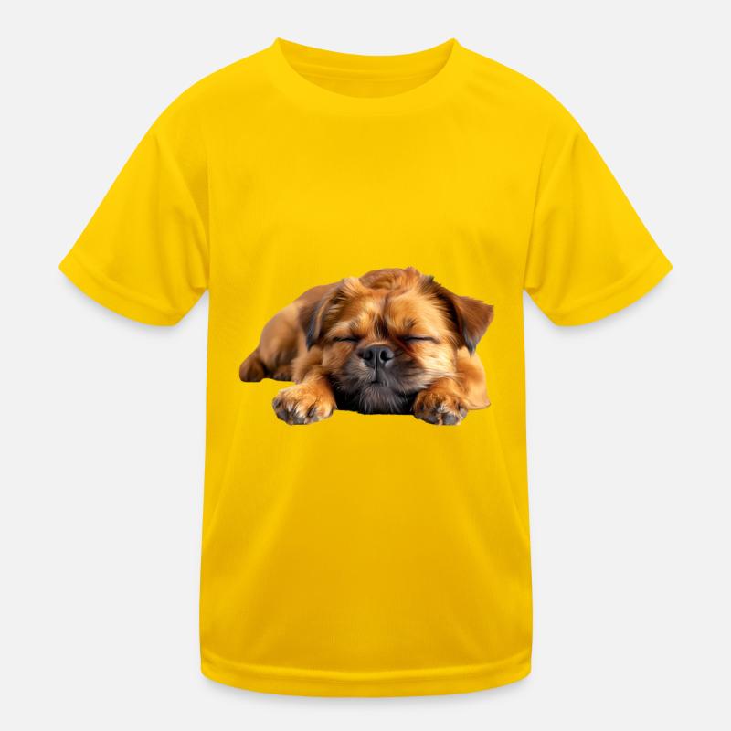Griffon de Bruxelles T-shirt sport Enfant