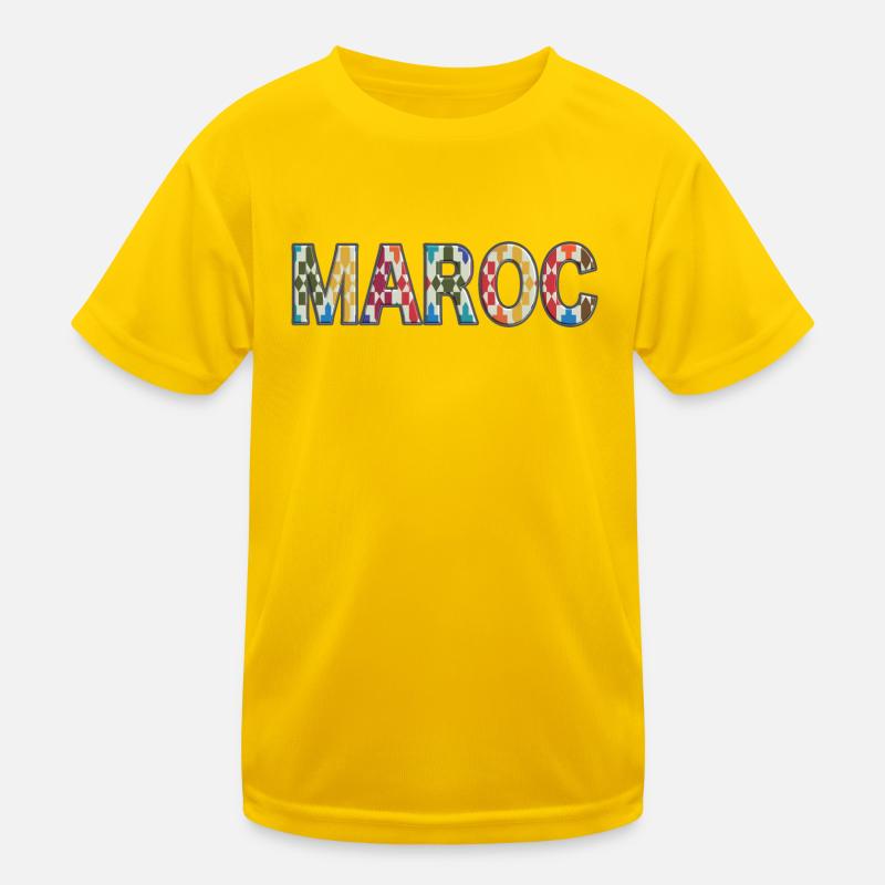 MAROC DESIGN Kinder Funktions-T-Shirt