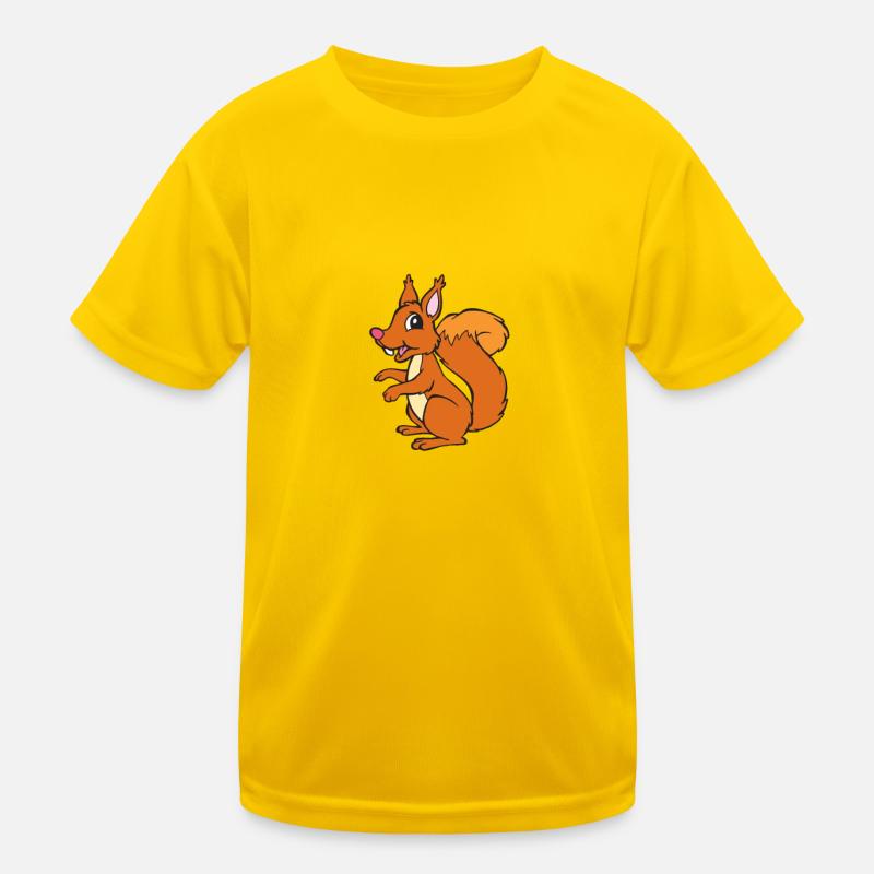 Squirrel - squirrel Kids Functional T-Shirt