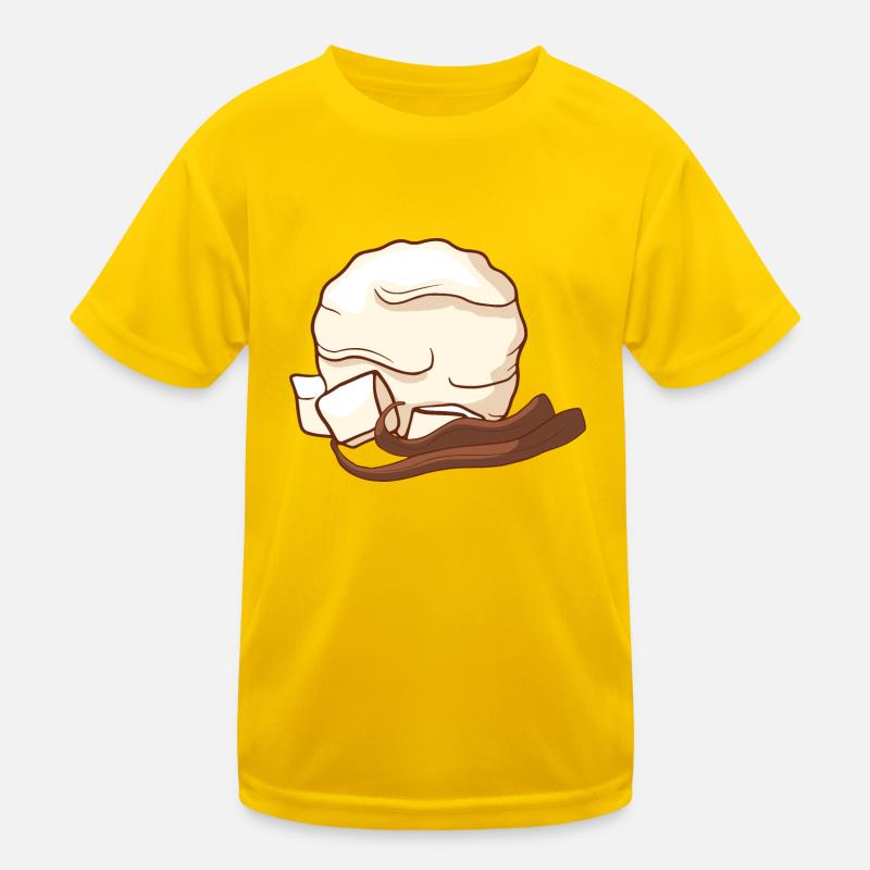 Vanille Eis Speiseeis Eiskrem Eiscreme Kugeleis Kinder Funktions-T-Shirt