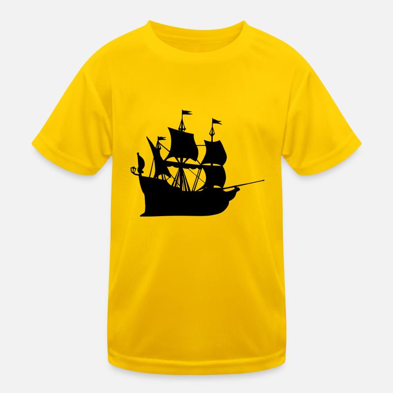 Ship Gift Idea Kids Functional T-Shirt
