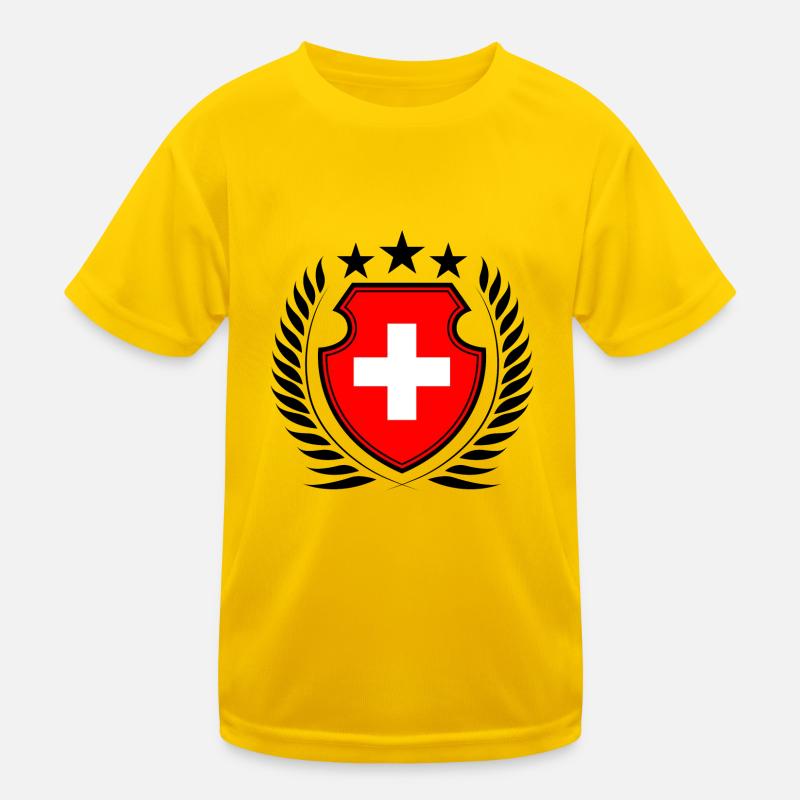 Suisse T-shirt sport Enfant
