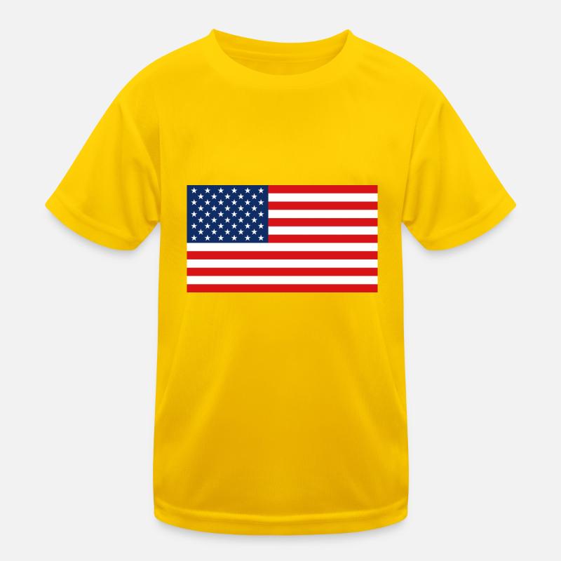 États-Unis T-shirt sport Enfant