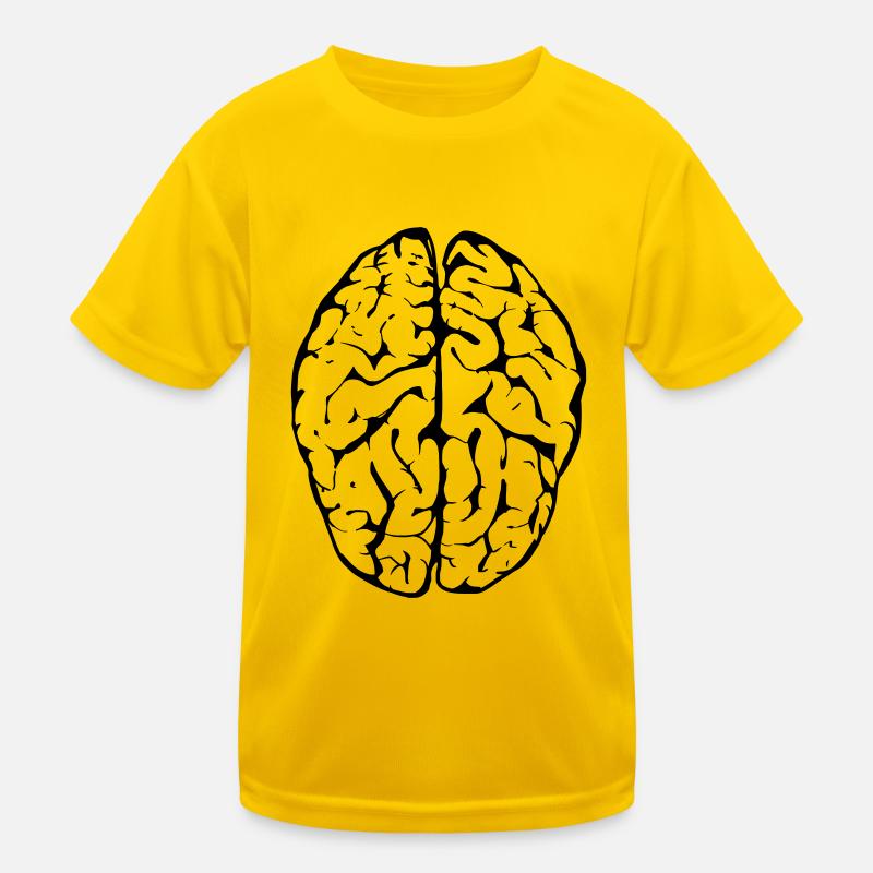Gehirn Kinder Funktions-T-Shirt