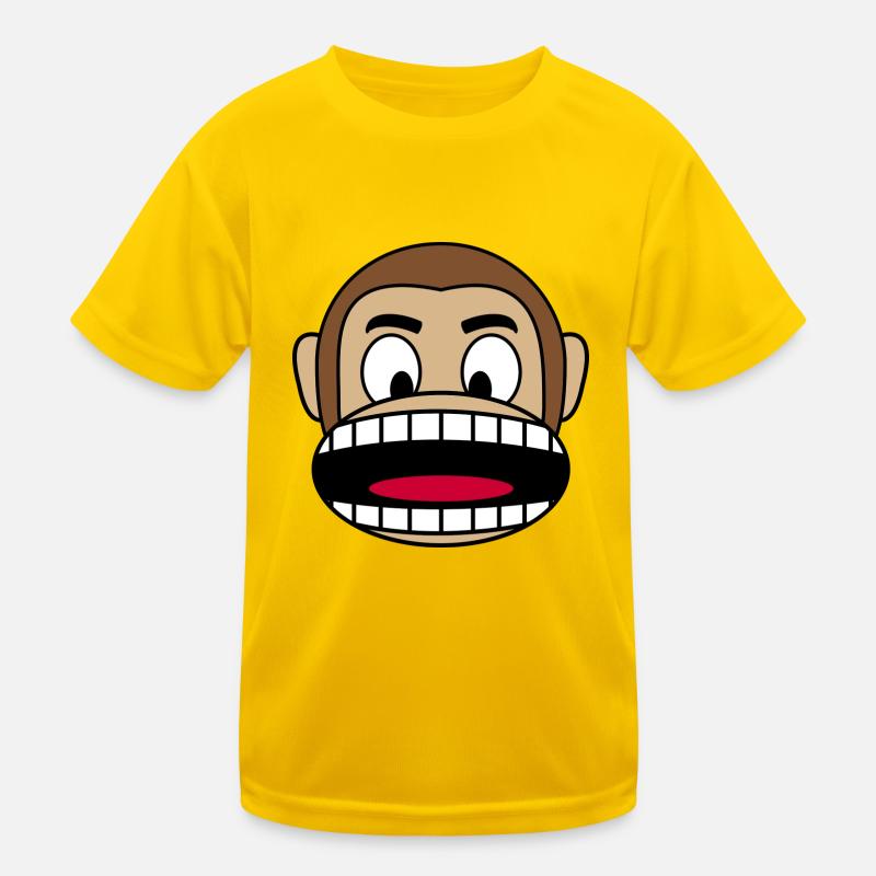 Monkey Face Gift Kids Functional T-Shirt