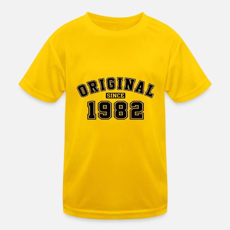 Original Since 1982 College Style T-shirt sport Enfant