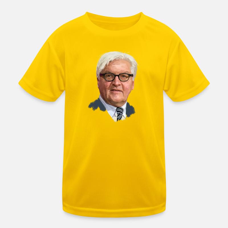 Frank-Walter Steinmeier Kids Functional T-Shirt