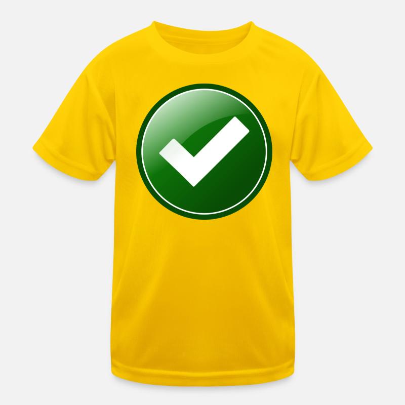 Approved - Kids Functional T-Shirt - egg yellow
