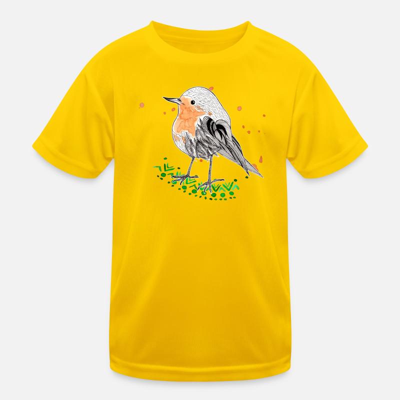 Robin Kids Functional T-Shirt