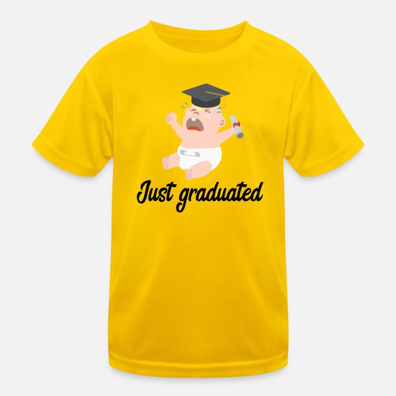 Juste diplômé T-shirt sport Enfant