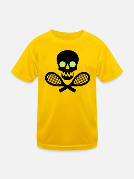 tennis - T-shirt sport Enfant - jaune d'œuf