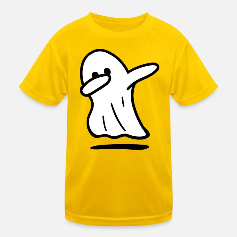 Ghost / Funny ghost / halloween / dabbing ghost Kids Functional T-Shirt