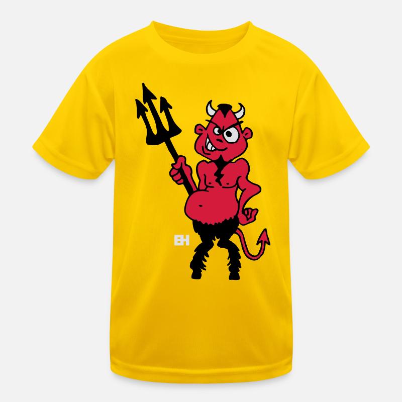 Fat red devil Kids Functional T-Shirt