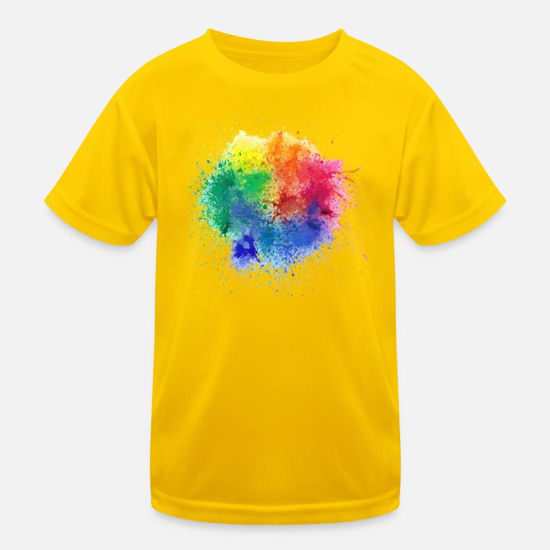 Pop de couleur Design T-shirt sport Enfant