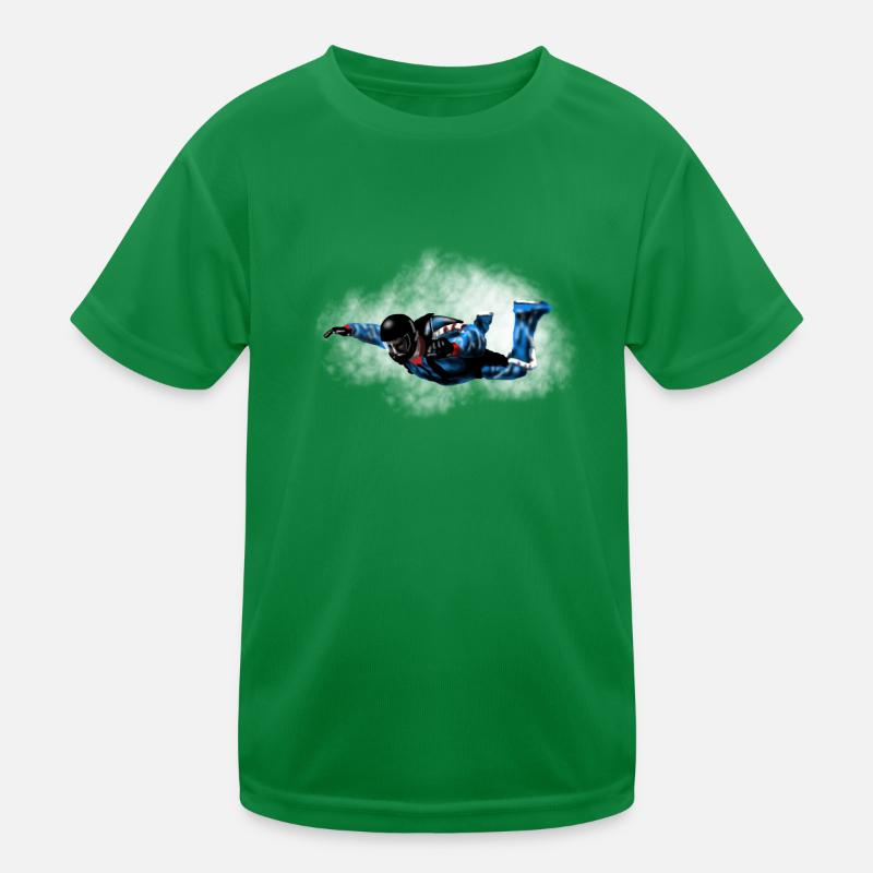 skydiver T-shirt sport Enfant