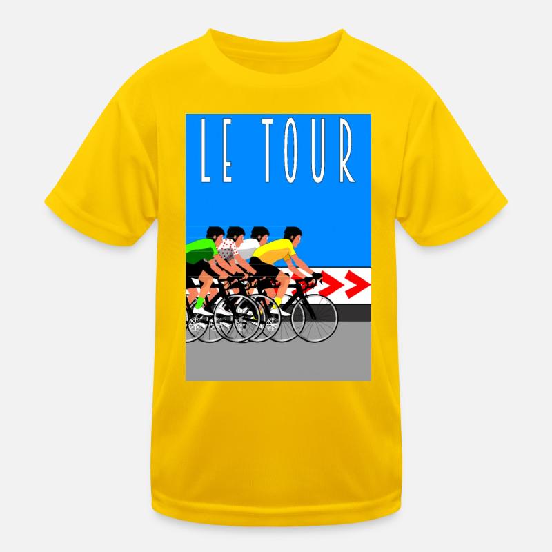 Lass unser - Kinder Funktions-T-Shirt - Eigelb