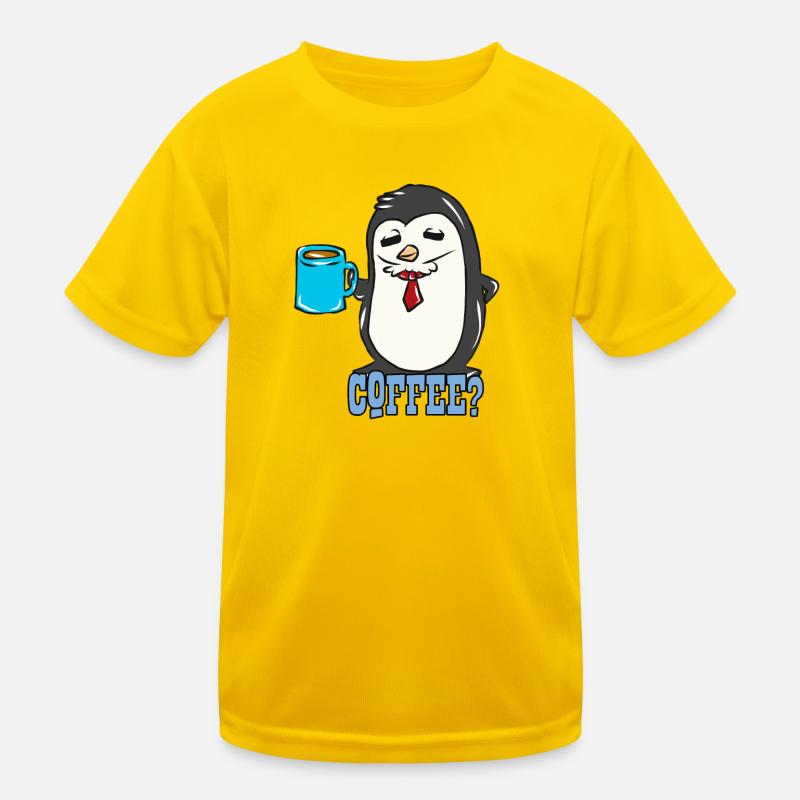 manchot T-shirt sport Enfant