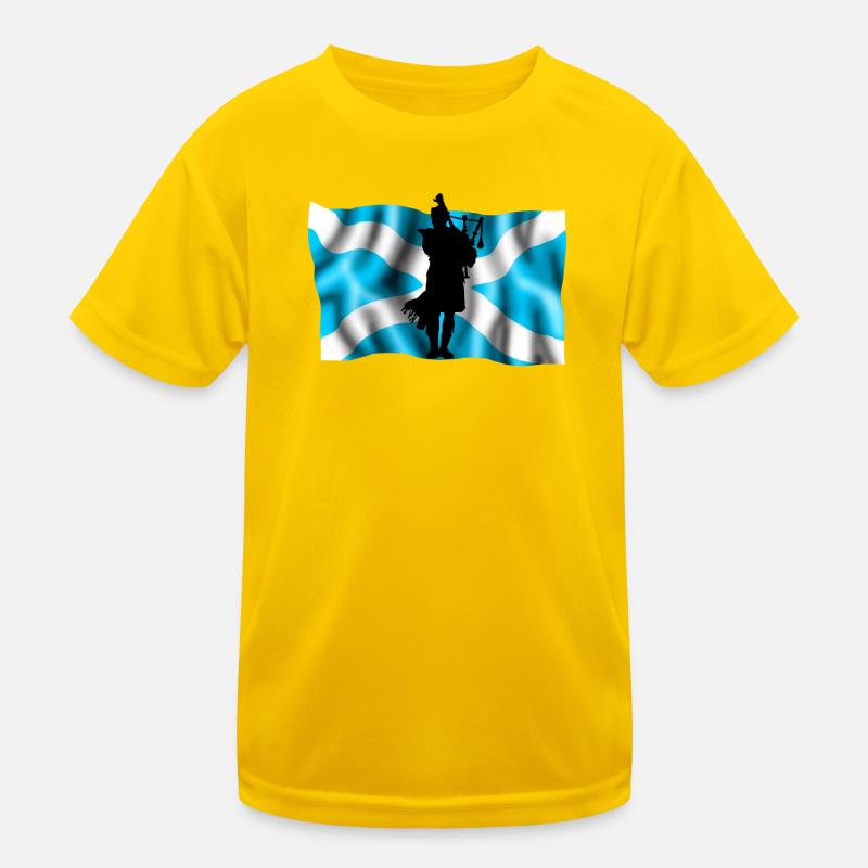 Schottland Kinder Funktions-T-Shirt