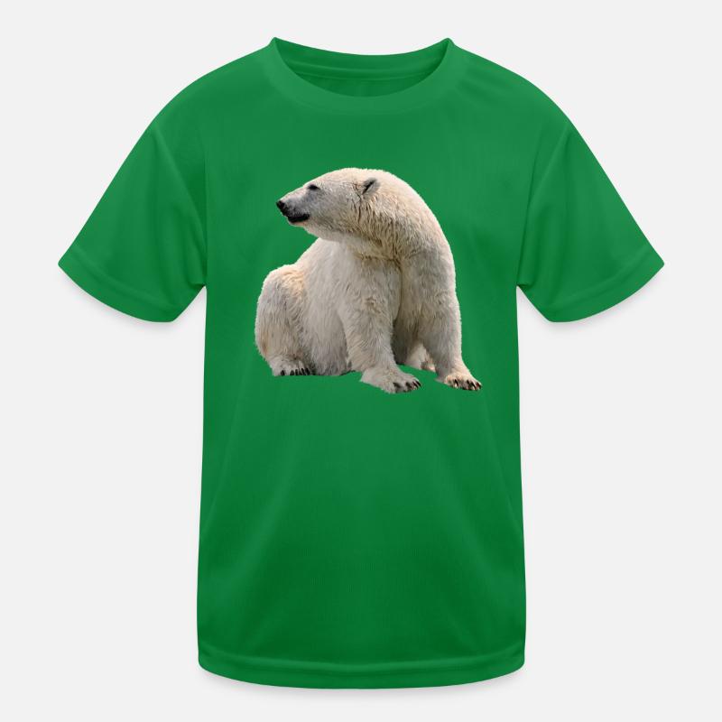 polar bear Kids Functional T-Shirt