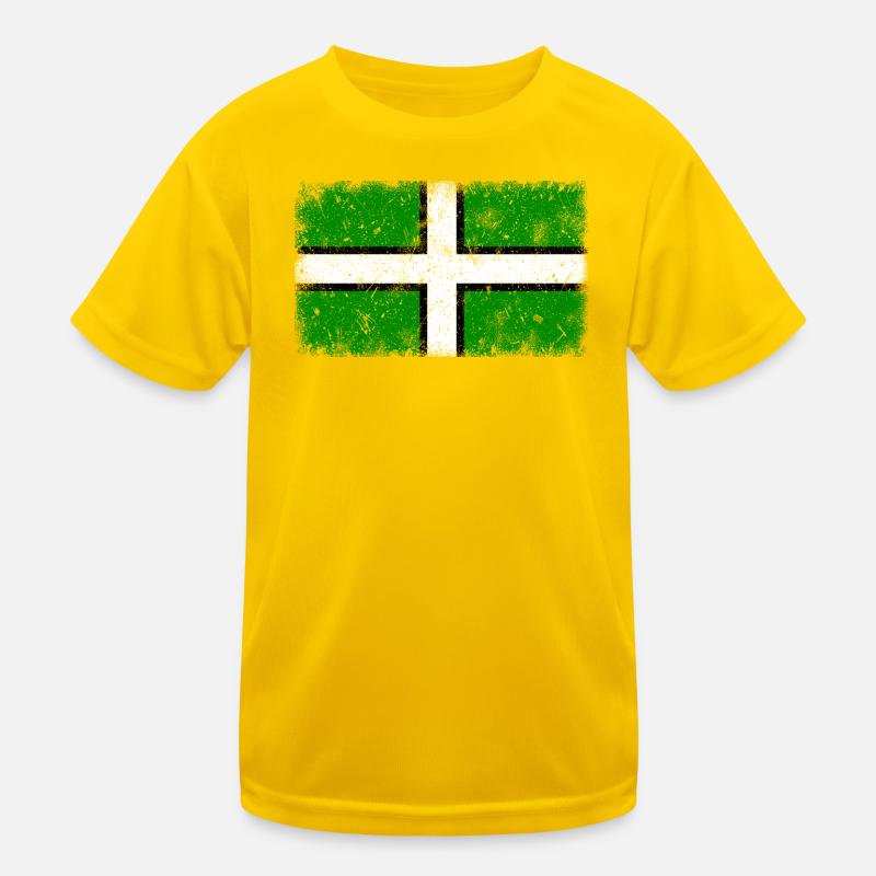 Devon - Vintage Kinder Funktions-T-Shirt