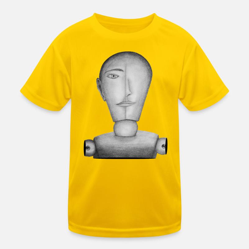 Mannequin dessiné T-shirt sport Enfant